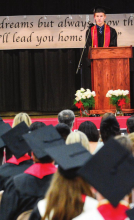 Sutton graduation full of strong emotions, messages