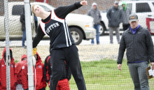 Baldwin pushes own discus record to 172-5 at SNC meet