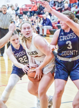 Fillies hand Cross Co. first loss of the season