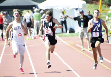 Marburger leaves mark on Class D field at state track meet with 3 medals