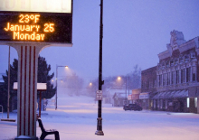 Strong winter storm hits much of Nebraska