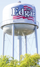 Edgar water tower sports new look