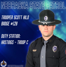 Edgar native Scott Hild is part of 63rd graduating class of the Nebraska State Patrol