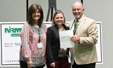 Clay County receives dividend check