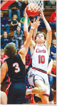 Cardinals split TVC games, fall to Axtell Wildcats Saturday
