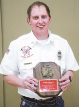 Kinnaman, Andersen named firefighter, EMT of Year