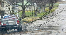 Strong storm system hits county