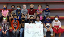 Clay County schools salute local veterans virtually