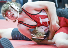 Knueven leads Cardinal wrestlers at home meet Saturday