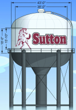 Sutton watertower to take on new look