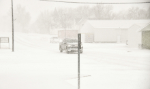 Mother Nature flexes her muscles Friday, blankets county with wet snowfall