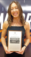 Harms joins 2013 Midland volleyball in being inducted into 2023 Warrior Hall of Fame