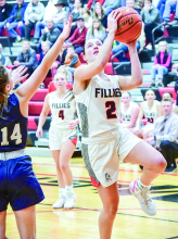 Fillies hand Cross Co. first loss of the season