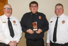 Gibson, Meyer earn Firefighter, Rookie of Year at Sutton VFD Banquet