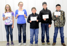 4-H’ers recognized at annual achievement awards night Sunday