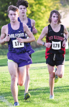 South Central boys 4th at SNC cross country meet