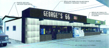 George 66 station looking to upgrade services, remodel building
