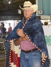 Higbea receives Quilt of Valor