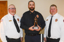 Gibson, Meyer earn Firefighter, Rookie of Year at Sutton VFD Banquet