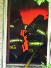 Fairfield, Deweese VFD conduct practice burn